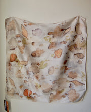 Load image into Gallery viewer, Botanically Dyed Silk Bandana - Charmeuse Silk