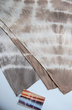 Load image into Gallery viewer, Botanically Dyed Silk Bandana - Habotai Silk