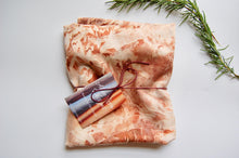 Load image into Gallery viewer, Botanically Dyed Mulberry Silk Pillowcase
