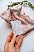 Load image into Gallery viewer, Botanically Dyed Mulberry Silk Pillowcase