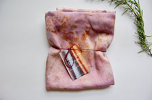 Load image into Gallery viewer, Botanically Dyed Mulberry Silk Pillowcase
