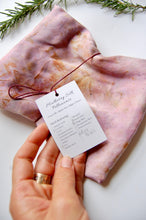 Load image into Gallery viewer, Botanically Dyed Mulberry Silk Pillowcase