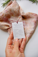 Load image into Gallery viewer, Botanically Dyed Mulberry Silk Pillowcase