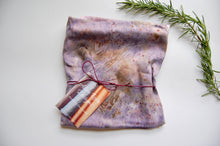 Load image into Gallery viewer, Botanically Dyed Mulberry Silk Pillowcase