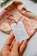 Load image into Gallery viewer, Botanically Dyed Mulberry Silk Pillowcase