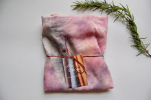 Load image into Gallery viewer, Botanically Dyed Mulberry Silk Pillowcase