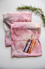 Load image into Gallery viewer, Botanically Dyed Mulberry Silk Pillowcase
