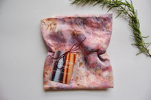 Load image into Gallery viewer, Botanically Dyed Mulberry Silk Pillowcase