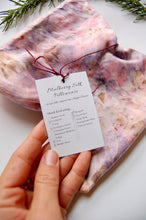 Load image into Gallery viewer, Botanically Dyed Mulberry Silk Pillowcase