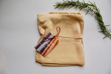 Load image into Gallery viewer, Botanically Dyed Mulberry Silk Pillowcase