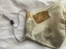 Load image into Gallery viewer, Botanically Dyed Raw Silk Face Masks