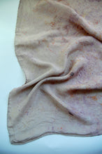 Load image into Gallery viewer, Botanically Dyed Silk Wild Rag - Habotai Silk