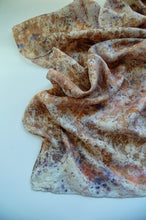 Load image into Gallery viewer, Botanically Dyed Silk Wild Rag - Habotai Silk