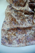 Load image into Gallery viewer, Botanically Dyed Silk Wild Rag - Habotai Silk