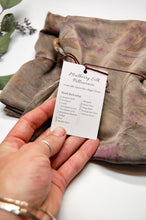 Load image into Gallery viewer, Botanically Dyed Mulberry Silk Pillowcase