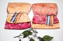 Load image into Gallery viewer, Botanically Dyed Mulberry Silk Pillowcase