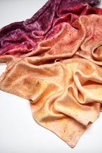 Load image into Gallery viewer, Botanically Dyed Mulberry Silk Pillowcase