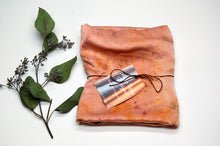 Load image into Gallery viewer, Botanically Dyed Mulberry Silk Pillowcase