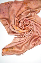 Load image into Gallery viewer, Botanically Dyed Mulberry Silk Pillowcase
