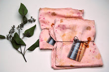 Load image into Gallery viewer, Botanically Dyed Mulberry Silk Pillowcase