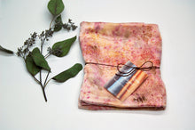 Load image into Gallery viewer, Botanically Dyed Mulberry Silk Pillowcase