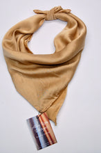 Load image into Gallery viewer, Botanically Dyed Silk Bandana - Charmeuse Silk