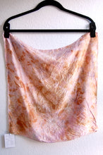 Load image into Gallery viewer, Botanically Dyed Silk Bandana - Charmeuse Silk