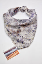 Load image into Gallery viewer, Botanically Dyed Silk Bandana - Charmeuse Silk