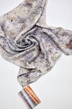 Load image into Gallery viewer, Botanically Dyed Silk Bandana - Charmeuse Silk