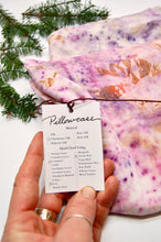 Load image into Gallery viewer, Botanically Dyed Mulberry Silk Pillowcase
