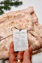 Load image into Gallery viewer, Botanically Dyed Mulberry Silk Pillowcase