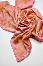Load image into Gallery viewer, Botanically Dyed Mulberry Silk Pillowcase
