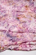 Load image into Gallery viewer, Botanically Dyed Mulberry Silk Pillowcase