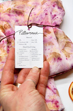 Load image into Gallery viewer, Botanically Dyed Mulberry Silk Pillowcase