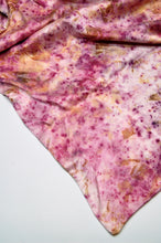 Load image into Gallery viewer, Botanically Dyed Mulberry Silk Pillowcase