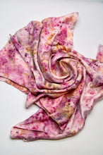 Load image into Gallery viewer, Botanically Dyed Mulberry Silk Pillowcase