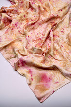 Load image into Gallery viewer, Botanically Dyed Mulberry Silk Pillowcase