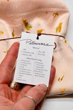 Load image into Gallery viewer, Botanically Dyed Mulberry Silk Pillowcase