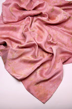 Load image into Gallery viewer, Botanically Dyed Mulberry Silk Pillowcase