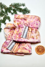 Load image into Gallery viewer, Botanically Dyed Mulberry Silk Pillowcase