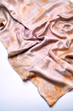 Load image into Gallery viewer, Botanically Dyed Mulberry Silk Pillowcase