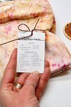 Load image into Gallery viewer, Botanically Dyed Mulberry Silk Pillowcase