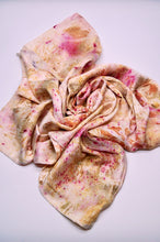 Load image into Gallery viewer, Botanically Dyed Mulberry Silk Pillowcase