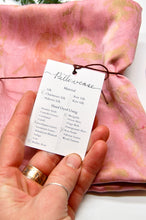 Load image into Gallery viewer, Botanically Dyed Mulberry Silk Pillowcase