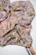 Load image into Gallery viewer, Botanically Dyed Silk Bandana - Habotai Silk