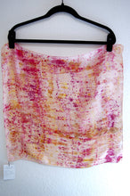 Load image into Gallery viewer, Botanically Dyed Silk Bandana - Habotai Silk
