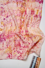 Load image into Gallery viewer, Botanically Dyed Silk Bandana - Habotai Silk