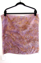 Load image into Gallery viewer, Botanically Dyed Silk Bandana - Habotai Silk
