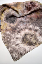 Load image into Gallery viewer, Botanically Dyed Silk Wild Rag - Habotai Silk