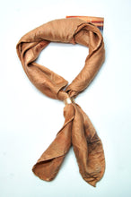 Load image into Gallery viewer, Botanically Dyed Silk Bandana - Charmeuse Silk